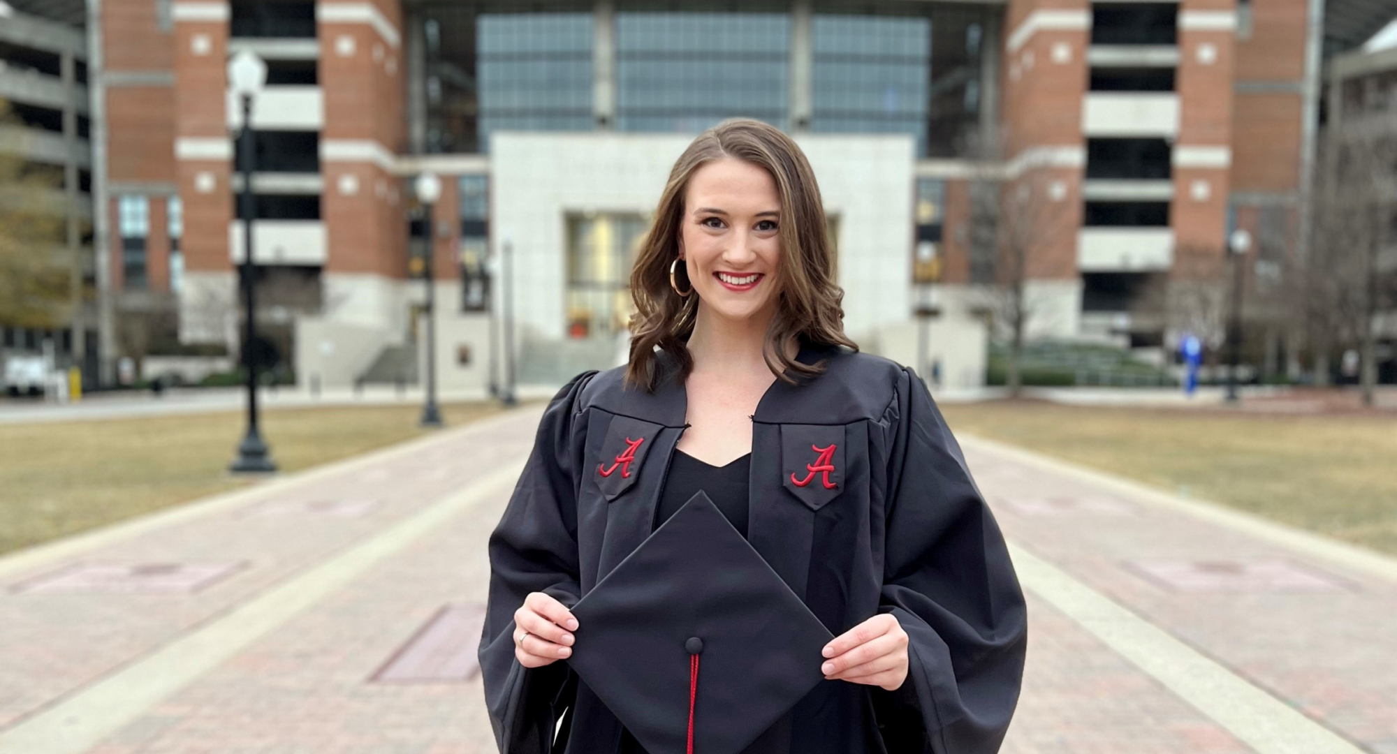 Joelle at her graduation